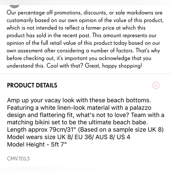 PLT Palazzo Pants - Picture 6 of 6